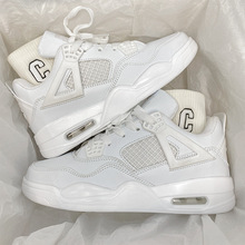 2025春秋新款百搭情侣气垫鞋增高耐磨防滑学生鞋男女港风滑板鞋子