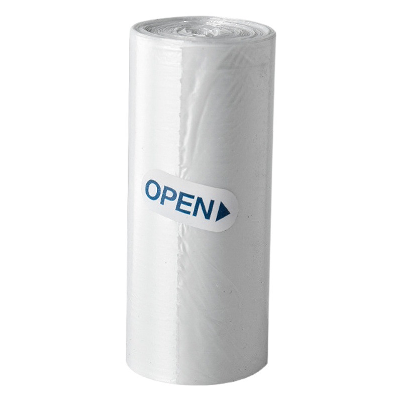 Desktop Mini Garbage Bags Wholesale Flat Mouth White Garbage Bags Transparent Disposable Household Small Garbage Bags