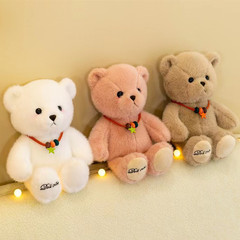 幸運小熊毛絨玩具小熊布娃娃抓機公仔女生抱抱熊玩偶泰迪小熊批發