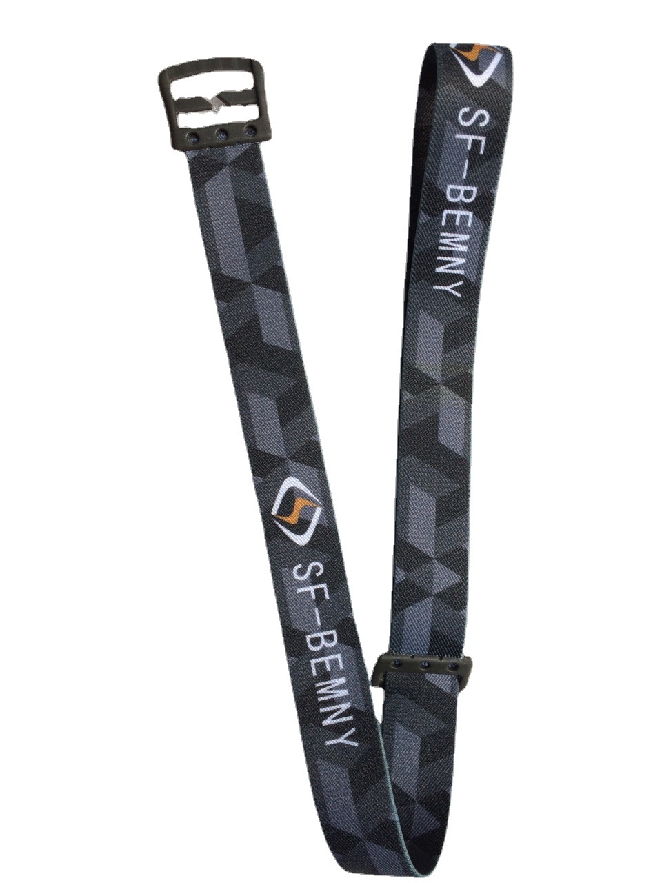 厂家直供注塑整体松紧头带 背面防滑滴胶