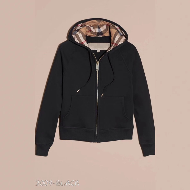 European and American British Style Hooded Unisex Sweatshirt, Women's Jacket, Full Zip-Up, Customizable Embroidery, Black, Silver Gray European and American British Style Hooded Unisex Sweatshirt, Women's Jacket, Full Zip-Up, Customizable Embroidery, Black, Silver Gray