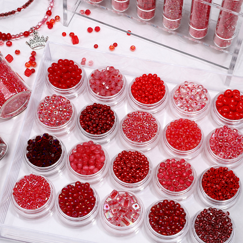 7g Weight Beads Jewelry Making Type One Pack Glass Solid Color DIY Jewelry Accessories Beads