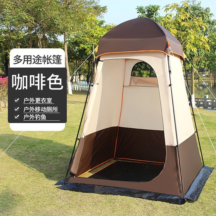 屋外入浴テント野外更衣釣りキャンプシャワー入浴移動トイレテントシングル隔離テント|undefined