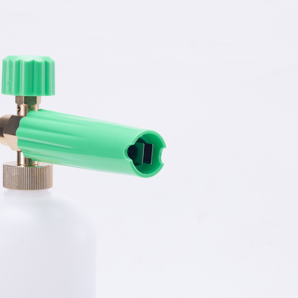 Direct from the manufacturer: green and pink foam pot, high-pressure car wash water gun, PA pot, 1000ml fan-shaped foam spray pot
