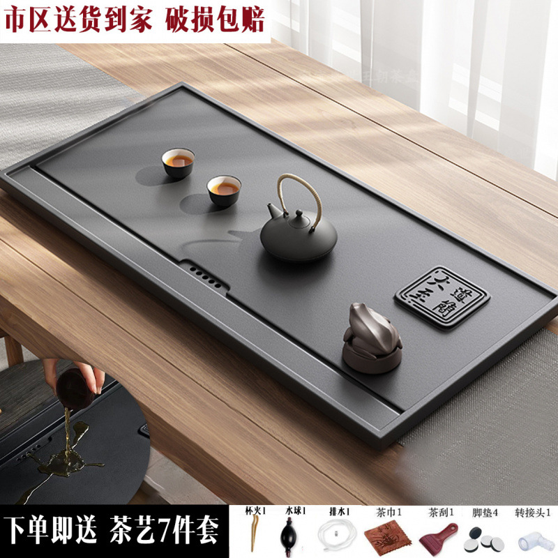Oficina sala de estar mesa de té de piedra kung fu mesa de té de piedra natural mesa de té de alta calidad set de té