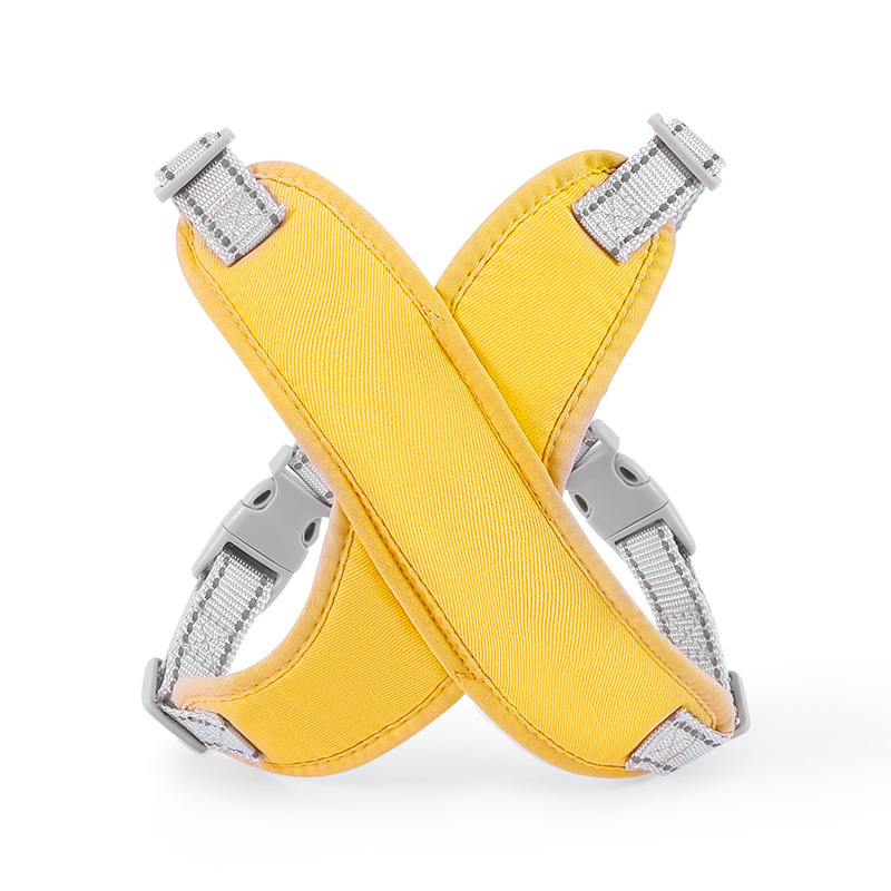 Nueva correa de perro transpirable para mascotas correa de pecho chaleco reflectante cuerda de perro correa de mascota al por mayor