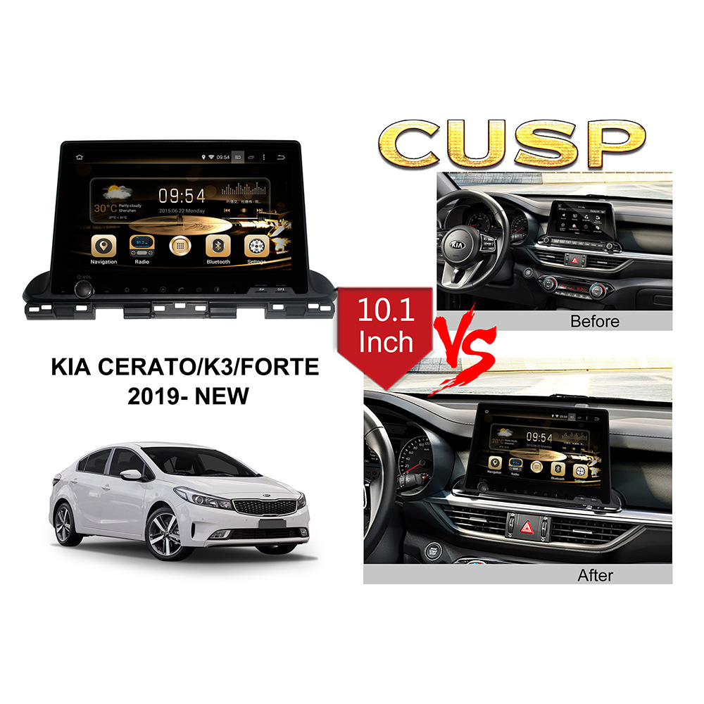 For Kia Cerato/K3/Forte 2019- Car Smart Navigator Android Integrated Screen