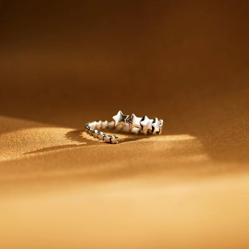 Fashion Star Copper Plating Open Ring 1 Piece