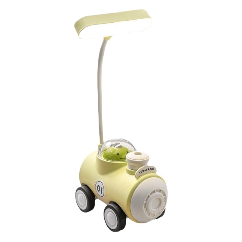 Nuevo creativo lindo estudiante de dibujos animados escritorio noche Noche luz aprendizaje lectura libro luz papelería fábrica al por mayor