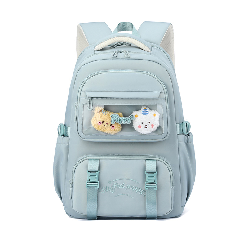 Bolsa de dolor japonesa, mochila de alto valor, mochila transparente para estudiantes de secundaria, mochila de escuela primaria encantadora.