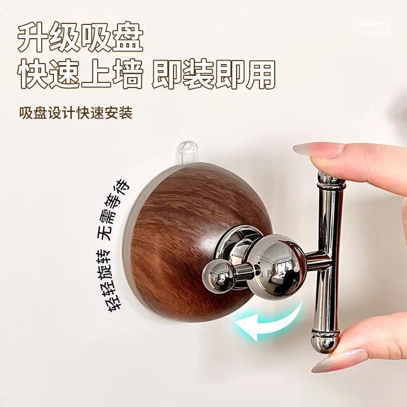Gancho de baño de ventosa de estilo medieval sin agujeros de carga percha gancho de ropa gancho adhesivo toallas sin marca percha doméstica