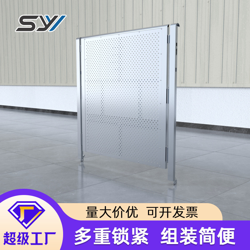 盛远洋 工厂直供  铝合金防暴栏 万能款  出口专供 可出租