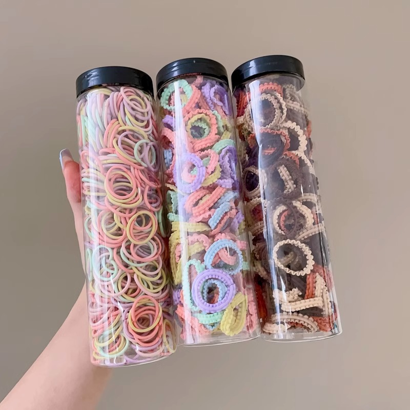 Banda de goma de los niños no lastia el pelo pequeña niña corbata pelo cuerda bebé tocado Corea del Sur chica durable alta elástico cabeza