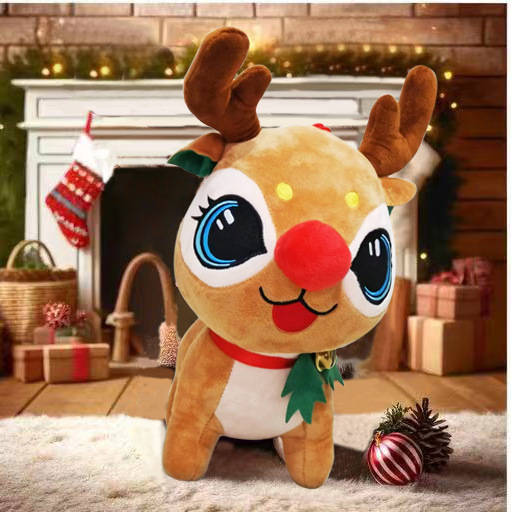Navidad muñeca de peluche de juguete lindo Navidad alce muñeca grande regalo de Navidad regalo ciervos