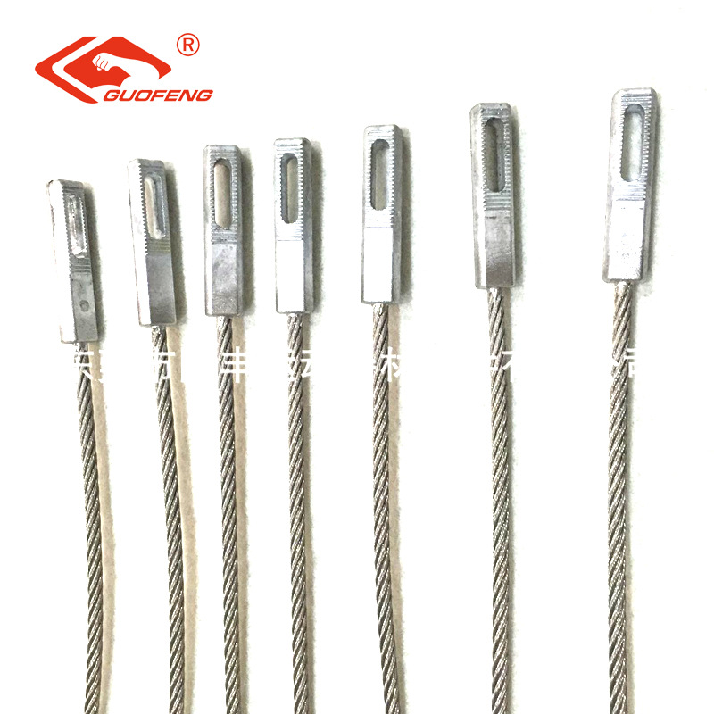 Cable de Acero Inoxidable con Terminal Fundido a Presión para Camioneta, Cable de Acero Recubierto de Plástico para Puerta Trasera de Camioneta