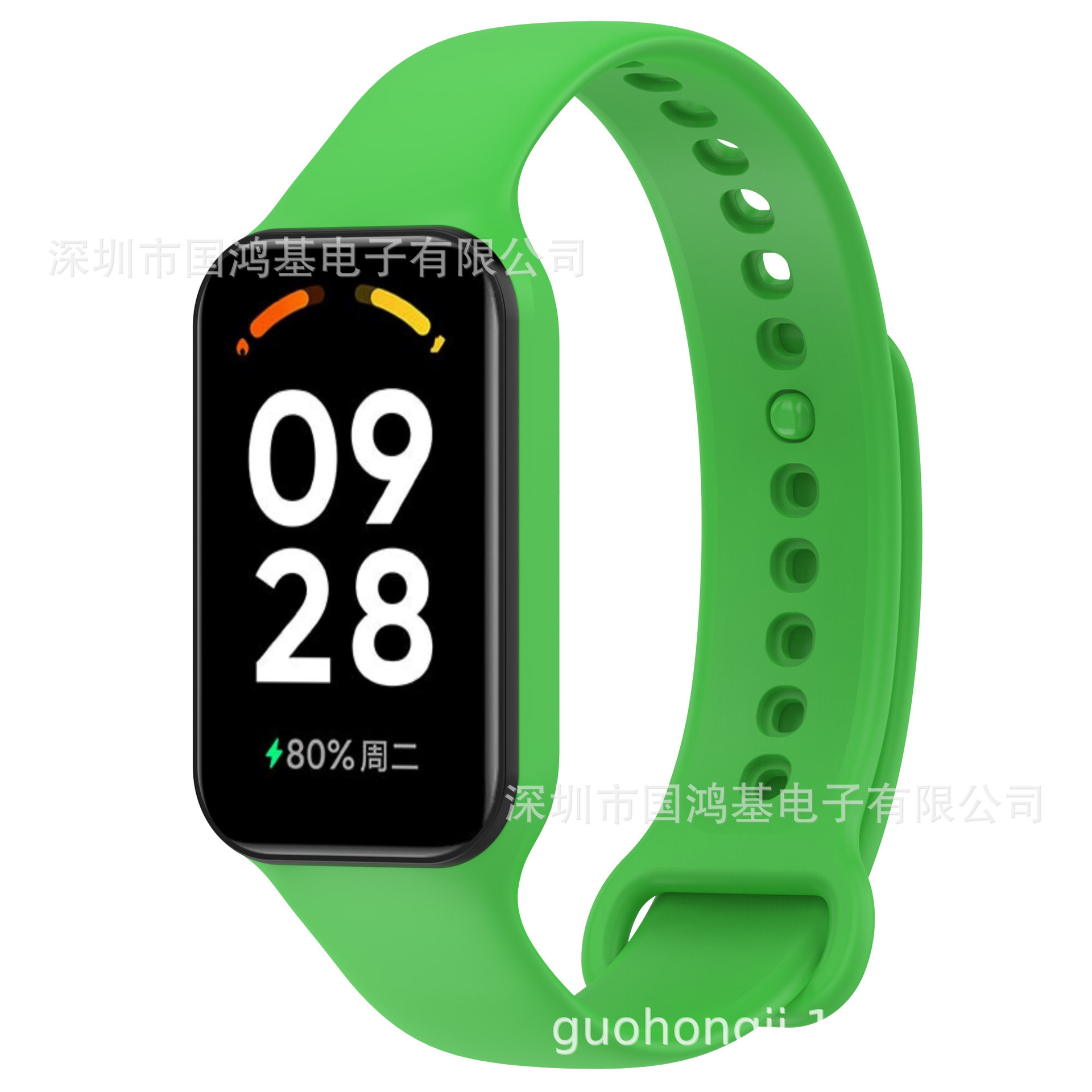 The redmi Band 2 wristband from Guohongji is soft, comfortable, water-resistant and sweat-resistant with silicone undefined