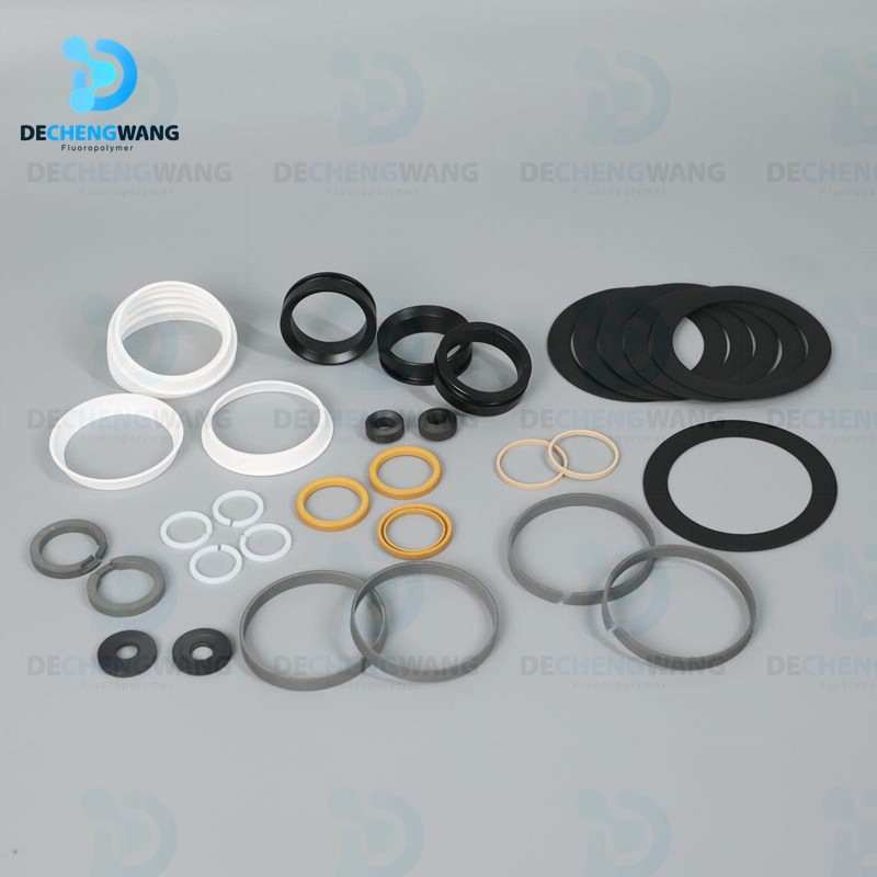 德诚旺 生产非标聚四氟乙烯异形件PTFE零件铁氟龙四氟产品