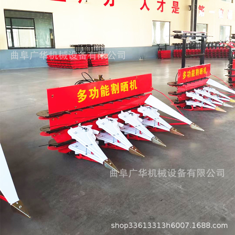 多用途牧草割晒机 柴油手扶式小麦收割机 丘陵山区苜蓿割倒机