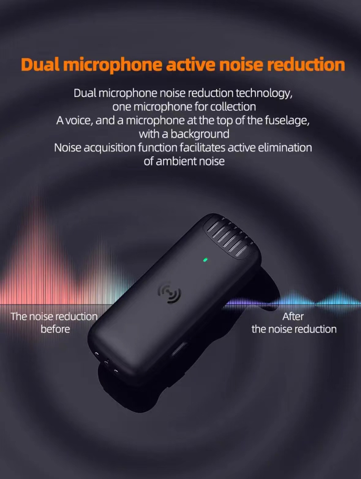 Wireless Clip-on Microphone Image 4