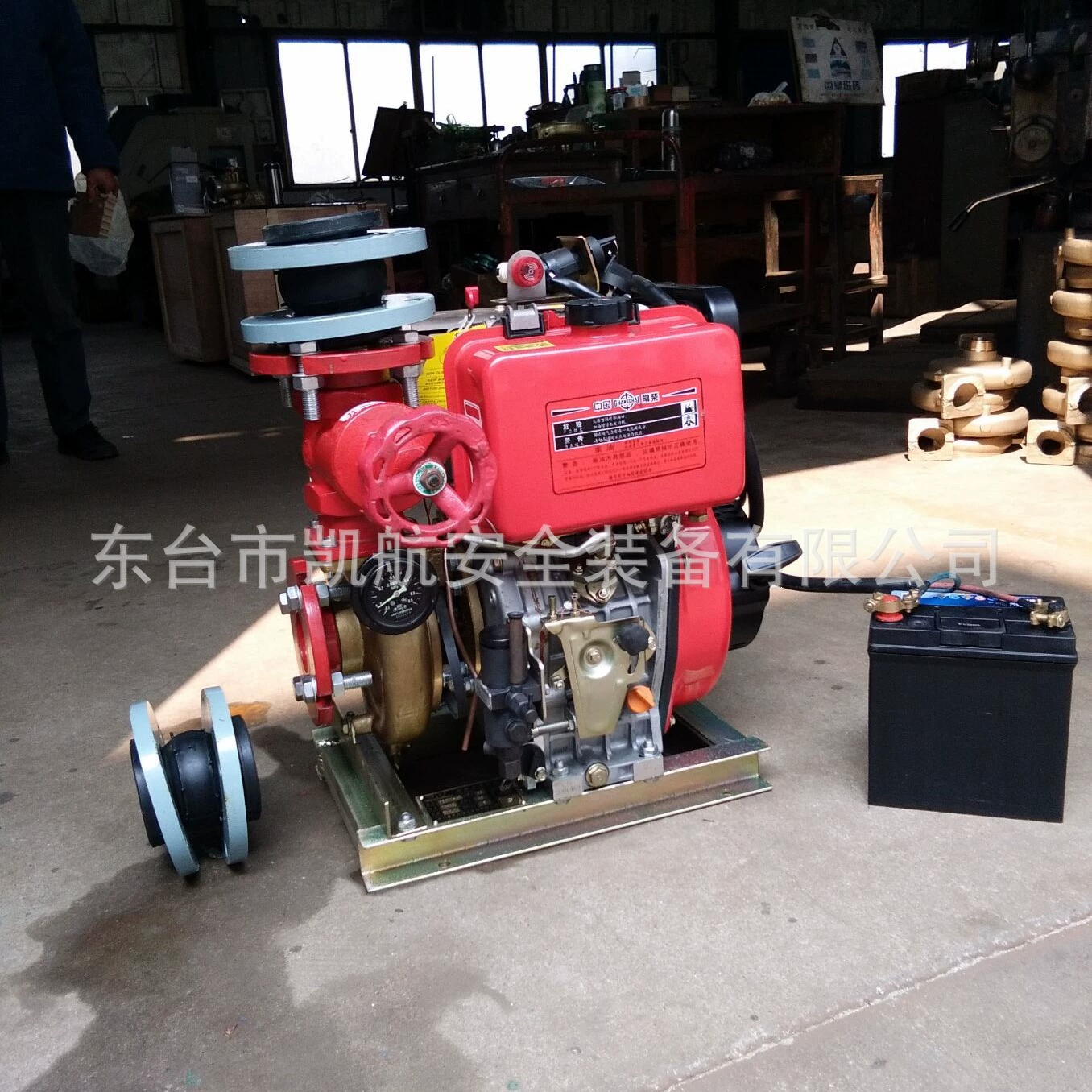 CWY морской аварийный пожарный насос 50CWY-27 дизельный двигатель управляемый насос обеспечивает осмотр корабля CCS