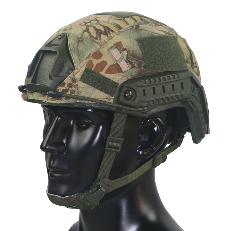 Casco rápido cubierta de casco juego cubierta de casco protector camuflaje cubierta de sombrero accesorios de modificación casco de camuflaje cubierta de tela de casco de bicicleta