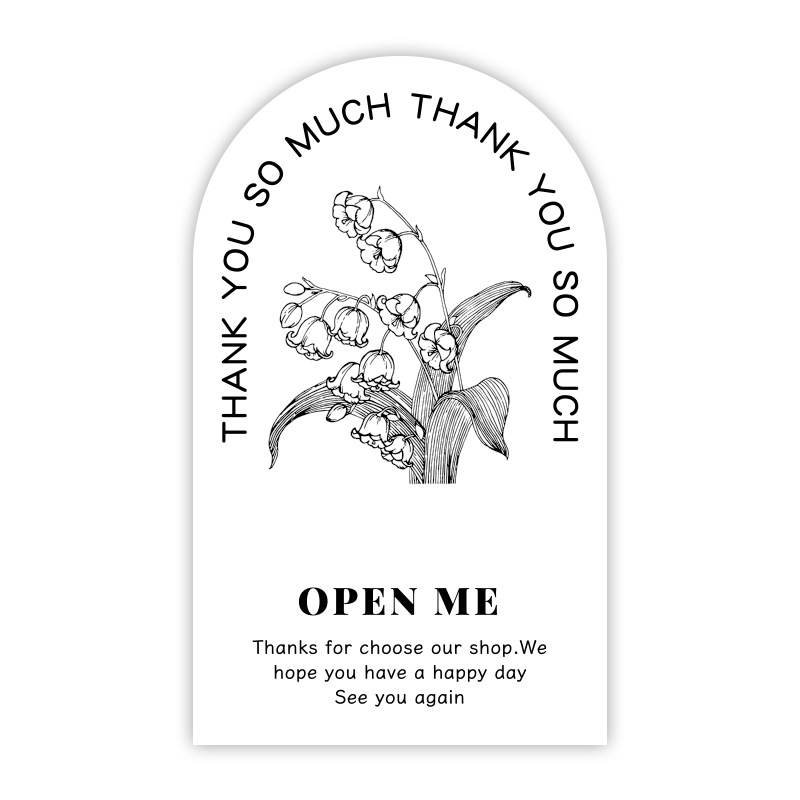 Etiqueta adhesiva de sellado de caja de avión puntual del fabricante Etiqueta adhesiva simple rectangular Etiqueta autoadhesiva de sellado de embalaje de caja exprés