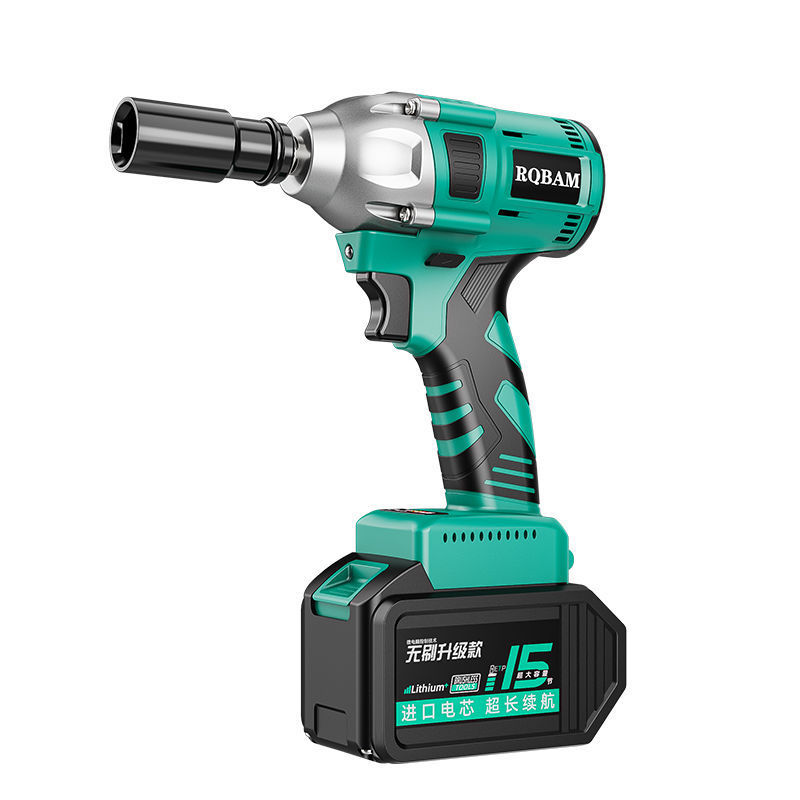 无刷电动扳手大扭力锂电风炮架子工冲击充电扳手强力电扳手汽修