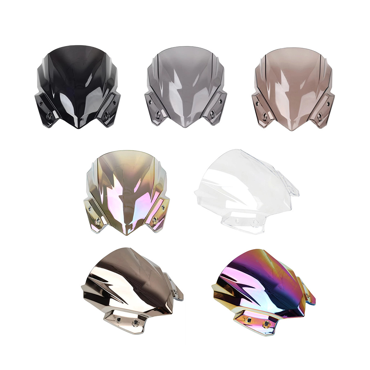 Suitable for Kawasaki Z650 2017-2019 front windshield, windscreen, front wind deflector, modified wind deflector cover