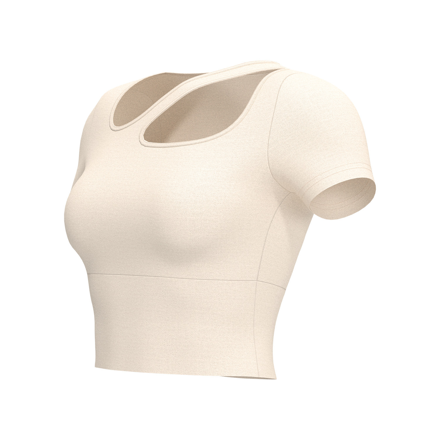 Juyitang muestra personalizada, imagen personalizada, soporte personalizado OEM/ODM, hombro inclinado personalizado, ropa de yoga delgada de alta elasticidad hueca