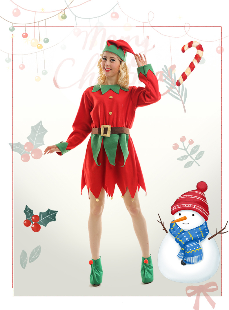 Christmas Cosplay Performance Show Clothing 3