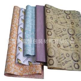 17G拷贝纸金色圆点图片印刷包装纸 无气味不褪色加工折纸装袋