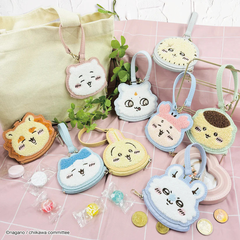 Japanese-Style Cute Cartoon Head-Shaped Small Coin Purse for Girls, Plush Embroidered Coin Storage Pouch Japanese-Style Cute Cartoon Head-Shaped Small Coin Purse for Girls, Plush Embroidered Coin Storage Pouch
