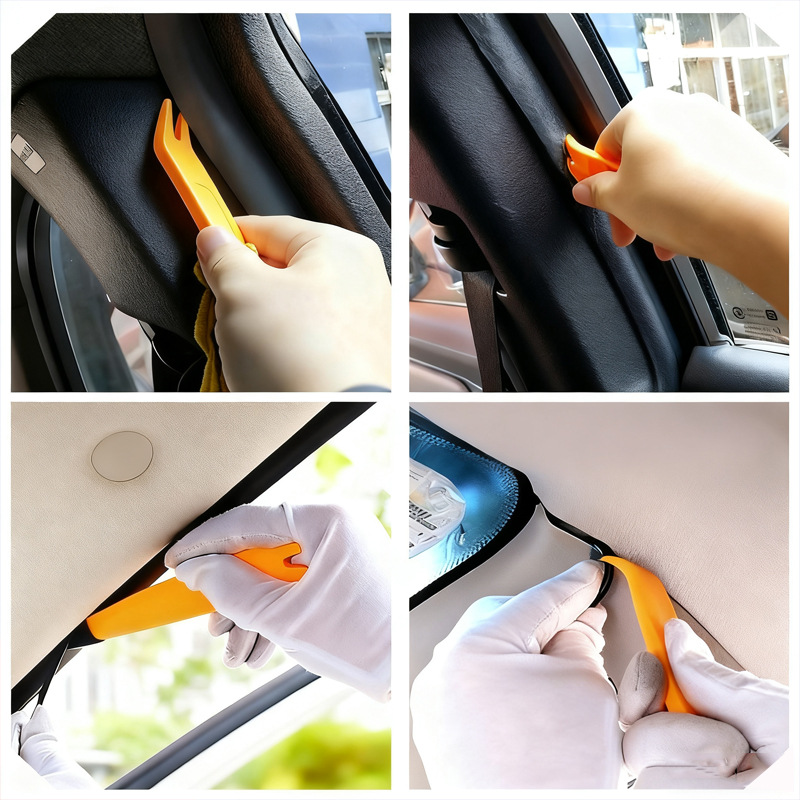 厂家现货行车记录仪走线暗线撬棒 汽车音响改装拆装工具 塑料E18