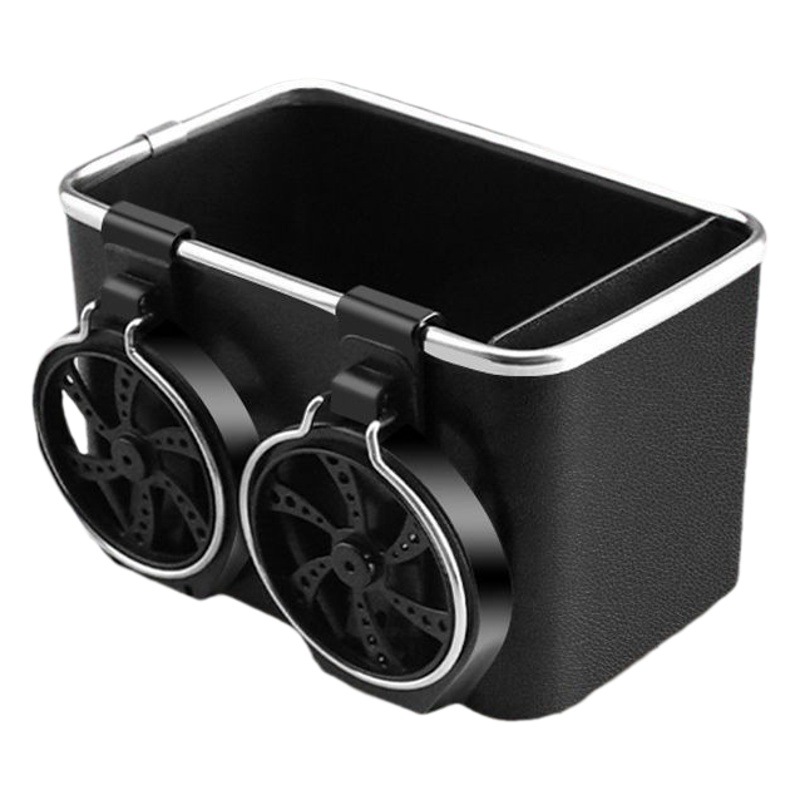 Caja del tejido del coche multifuncional creativo apoyabrazos caja de almacenamiento del coche portavasos tejido lugar de almacenamiento caja de papel del coche