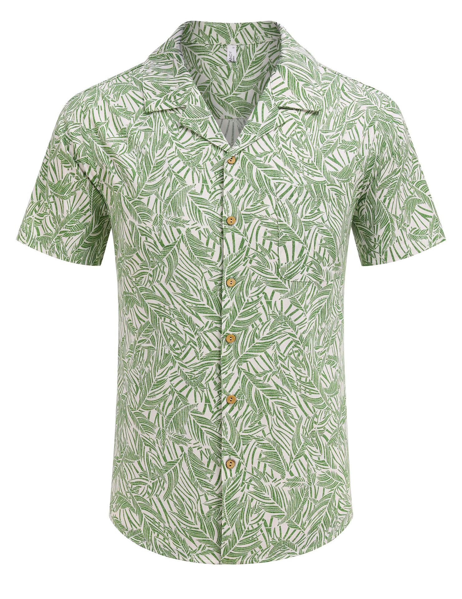 2023 nuevos hombres Hawaii europeo y americano ropa de los hombres impresión 3D del comercio exterior los hombres manga corta floja delgada camisa casual