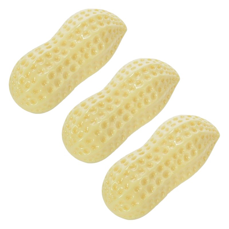 Fabricante TPR simulación sonido leche sabor maní juguete molar mordida-resistente gato y perro juguete mascota juguete interactivo al por mayor