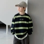 新款春秋款条纹男孩儿童装