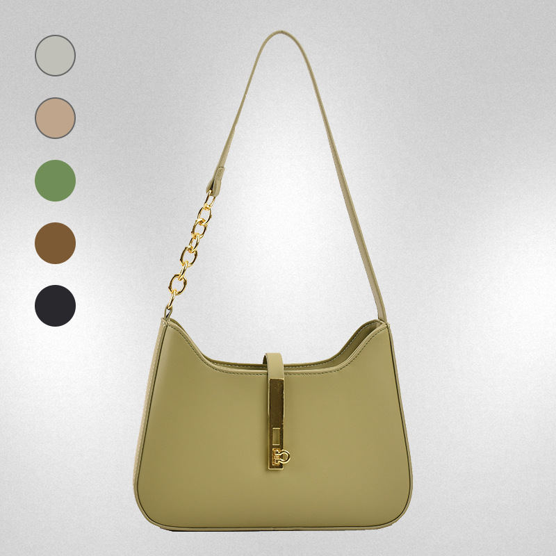 高級感百搭時尚單肩斜挎包ins風流行小眾設計小方包包流行腋下包