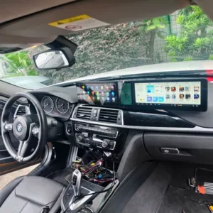 2016 BMW 3 Seriyası üçün üç ekranlı Bluetooth CarPlay naviqasiya