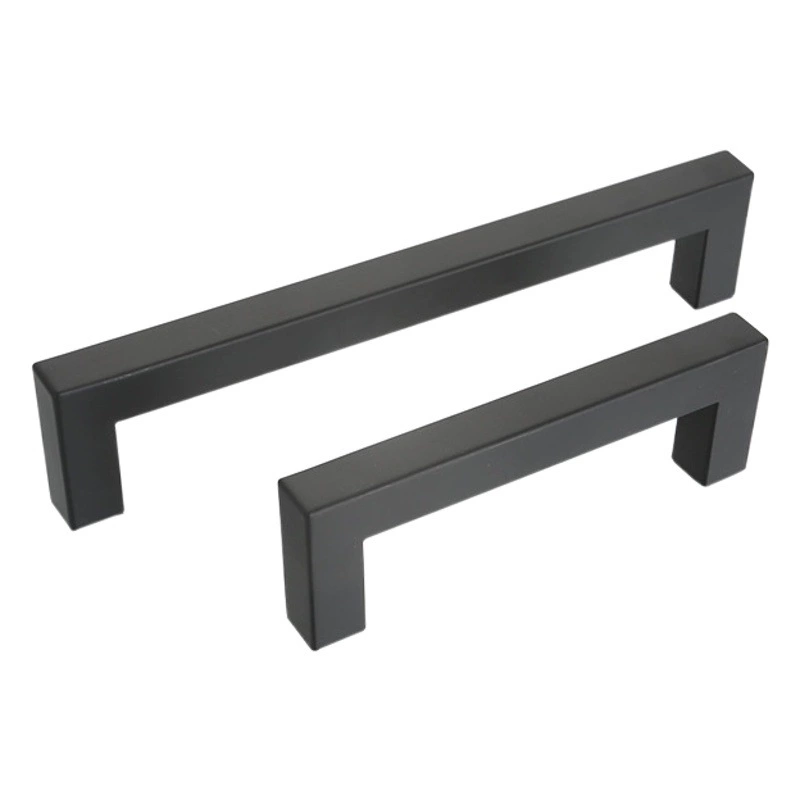 Трансграничная упаковка из нержавеющей стали с квадратной ручкой, квадратная трубка, маленькая ручка, ящик для винного шкафа, маленькая ручка