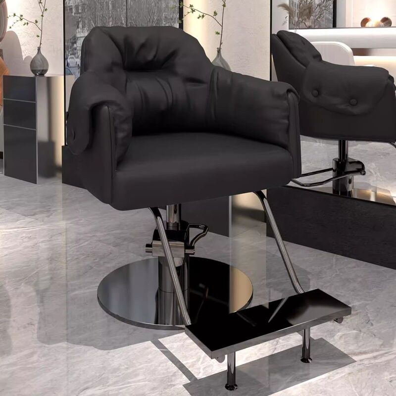 Hair Salon Adjustable Chair, Rotating Simple Perm and Dye Chair, Trendy Hair Salon Luxury Haircut Chair, Hair Salon Dedicated Hairdressing Chair