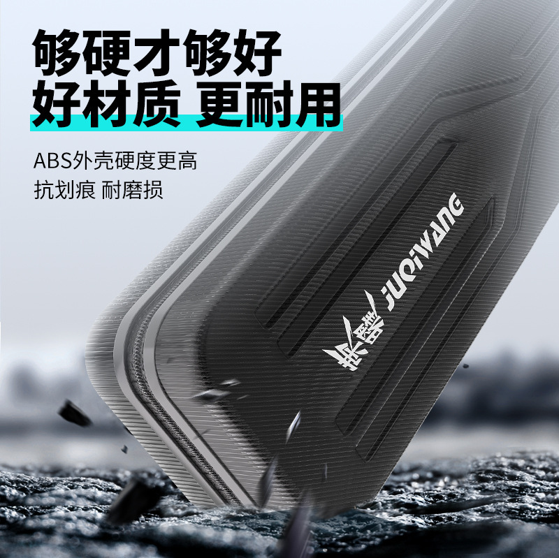 新しいハードシェル釣竿バッグ、多機能釣り専用防水ロッドバッグ、軽量釣具、釣竿専用釣具バッグ|undefined