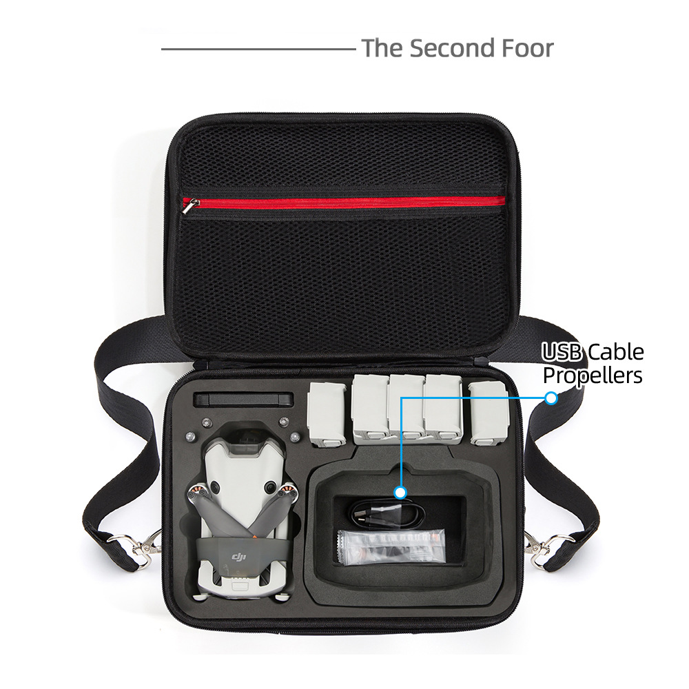Dajiang DJI MINI 4 PRO UAV accesorios caja de almacenamiento maleta mochila bolsa de mensajero bolsa portátil