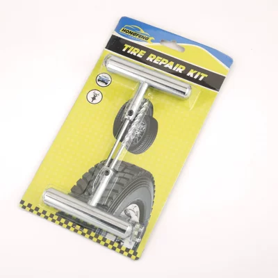 Car Tire Repair Tool Tire Repair Strip Thread Drill Metal Kit Vacuum Tire Quick Tire Repair Tool Kit (Kempinq və səyahət) - 2-piece-metal-tire-repair-suit
