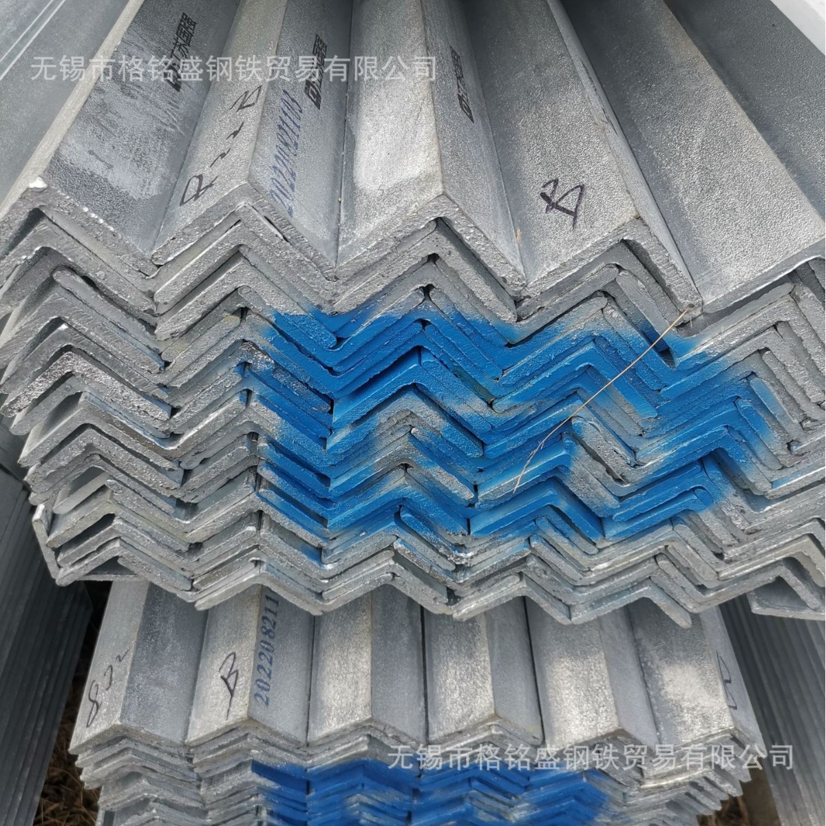 国标Q235B 镀锌角铁 40*40*4角铁 40*4厚 镀锌角铁 镀锌角钢50x50
