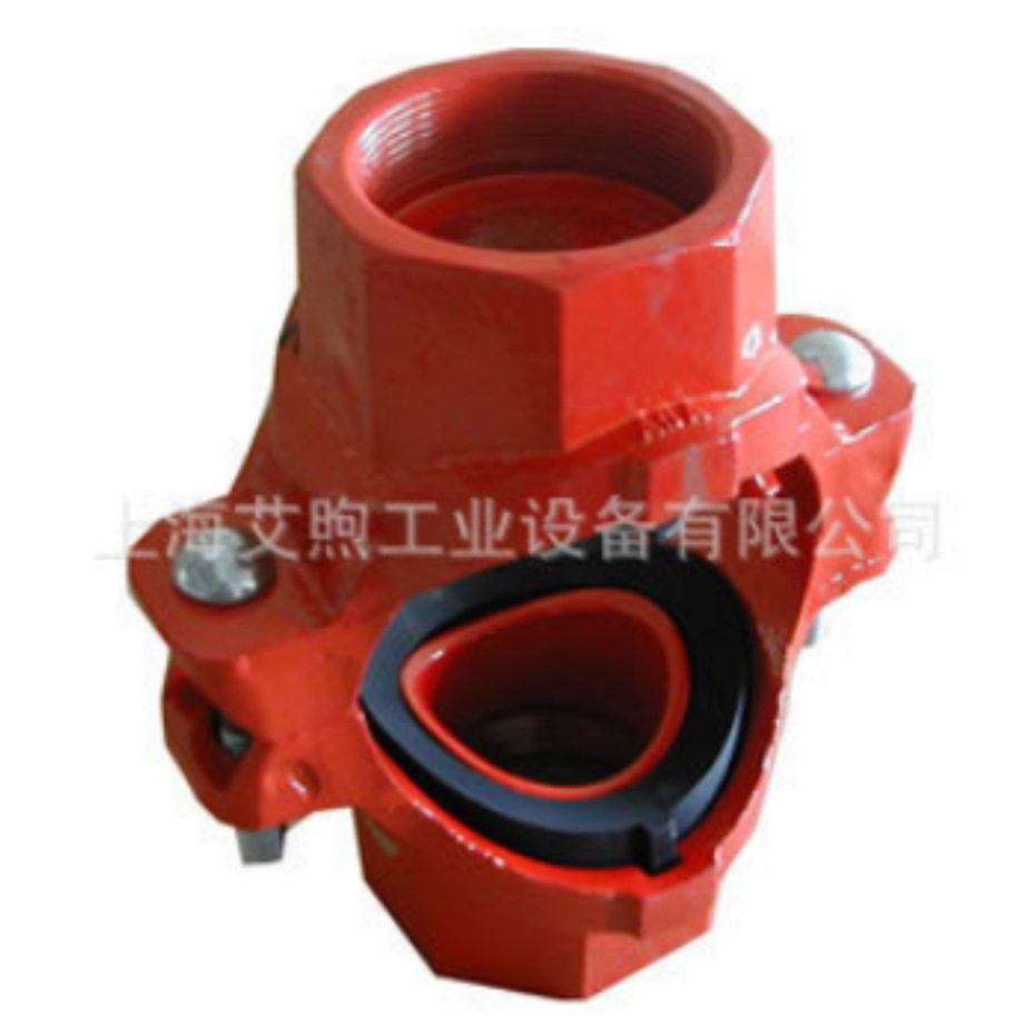 219-76沟槽机四通 219-89螺纹式机械四通 开孔四通管卡273-76mm