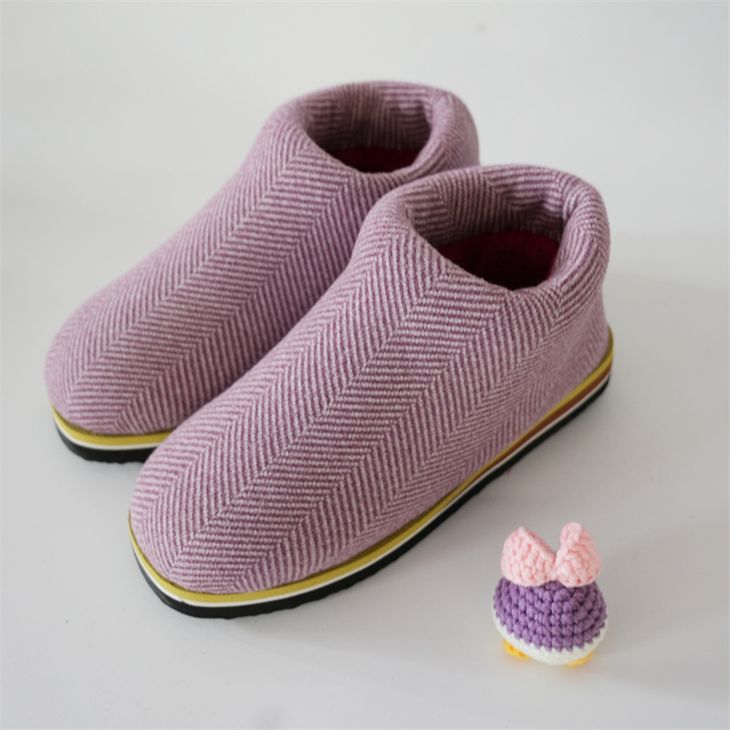 34 번 라이트 퍼플 헤링본 패턴