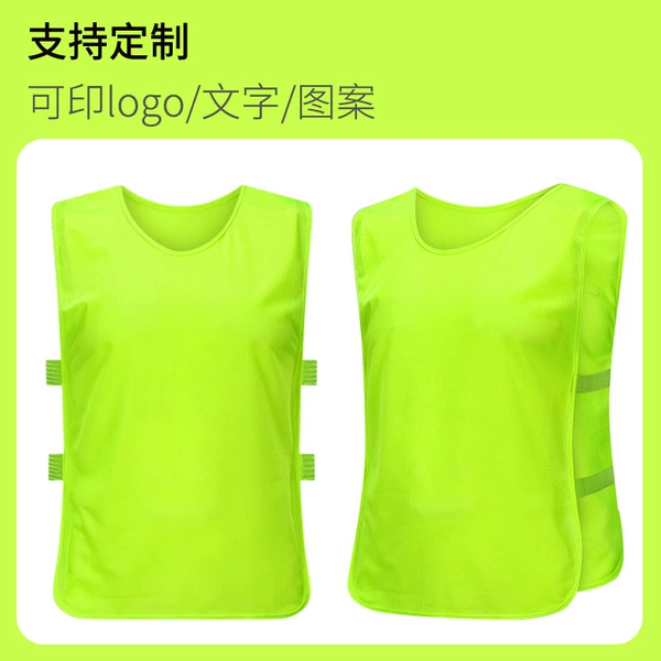 There is fluorescent green with mesh