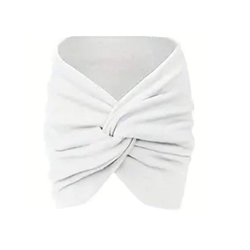 Bohemia Europa y América correa de cabello deportiva damas ancho yoga elástico correa de cabello correa de cabello deportiva toques de cabello