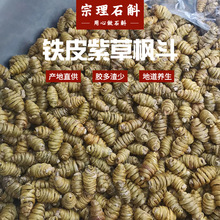 云南紫皮石斛枫斗 自主研发干净卫生紫皮石斛全脱皮枫斗养生
